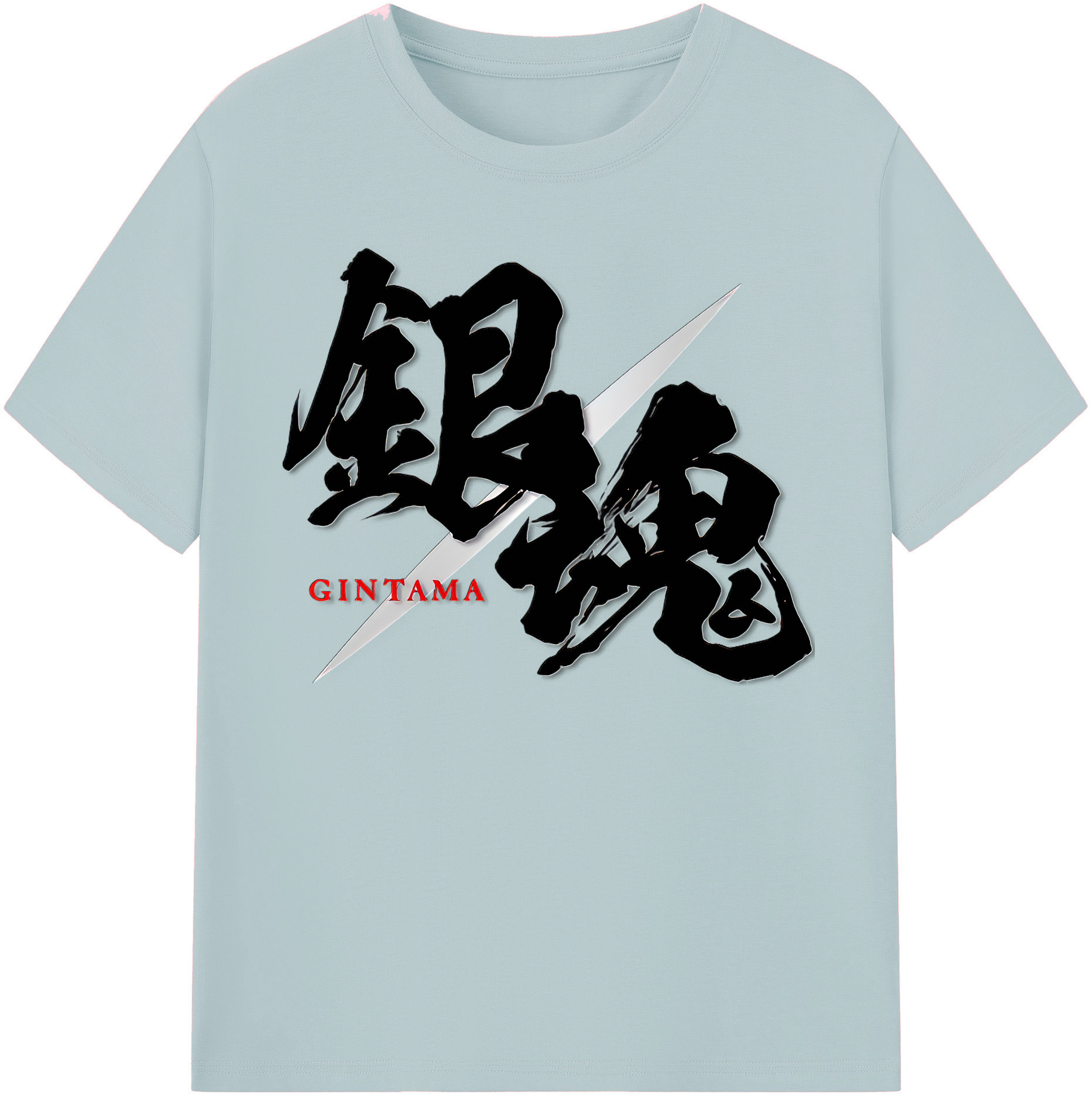 （画像用） ぎんたま 坂田銀時（さかたぎんとき） 神楽 志村新八（しむら しんぱち） GINTAMA Sakata Gintoki Kagura Shimura Shinpachi 綿100％半袖Tシャツ（フロントプリント）